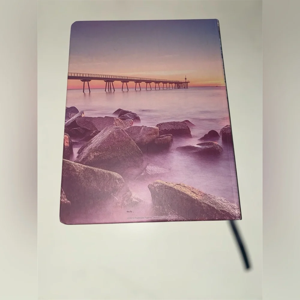 Gratitude Journal with Beach Sunset Cover || NWOT || 6x8